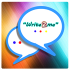 Write2Me Messenger icône