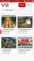 Y8 Mobile App - one app for all your gaming needs Plakat
