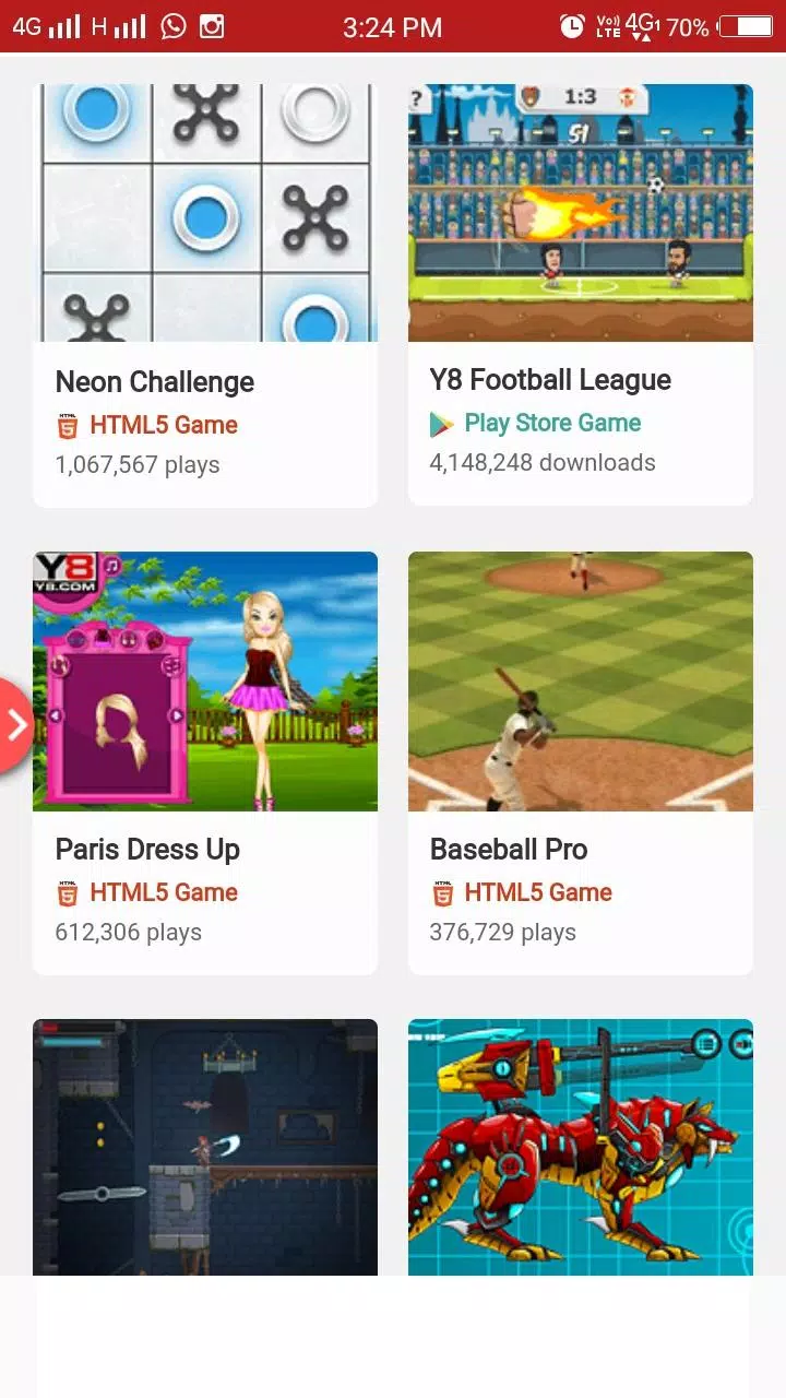 Y8 Mobile App- one app for all your gaming needs. APK for Android Download