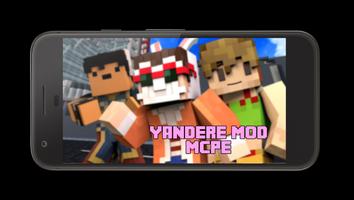Yandere Mod for Minecraft PE capture d'écran 1