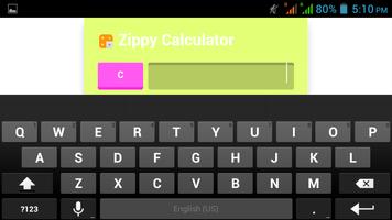 Zippy Calculator capture d'écran 3