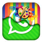 tema for WA transparan Whatapp  2018 icône