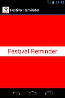 Festival Reminder Affiche