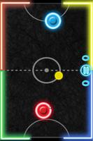 Glow Sky Hockey screenshot 1