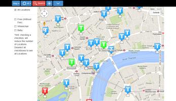1 Schermata Toilet Finder