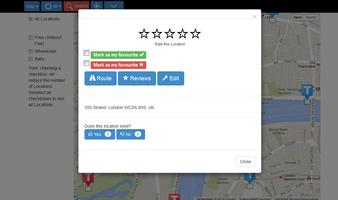 3 Schermata Toilet Finder