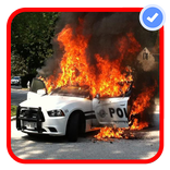 Dude Car Prank Fire Damaged