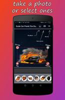 Poster Dude Car Prank Fire Damaged