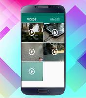 WhatsApp Status Saver - Vidéo et photo capture d'écran 1