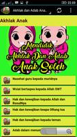 Mendidik Akhlak Anak Soleh poster