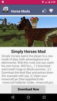 Horse Mod For MCPE| capture d'écran 2