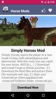 Horse Mod For MCPE| Screenshot 2