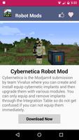 Robot Mod For MCPE| capture d'écran 3