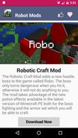 Robot Mod For MCPE| capture d'écran 2