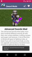 Sword Mod For MCPE| capture d'écran 3