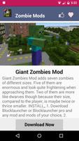Zombie Mod For MCPE| ภาพหน้าจอ 3