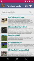 Furniture Mod For MCPE| syot layar 1