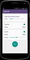 Wake Me - GPS Alarm captura de pantalla 1