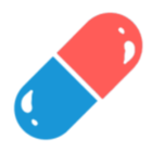 Red & Blue Pills Zeichen