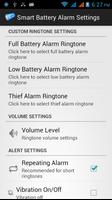 Battery Full & Theft Alarm imagem de tela 1