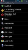 Advanced Call Blocker Trial Affiche