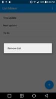 List Maker capture d'écran 3
