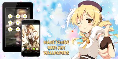 Mami Tomoe Anime Lock Screen & Wallpapers Affiche