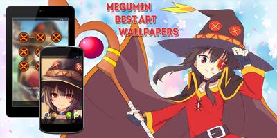 Megumin Anime Lock Screen & Wallpapers Affiche