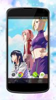 Hinata Hyuuga Anime Lock Screen & Wallpapers capture d'écran 1