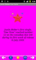 Justin Bieber Fun Facts! পোস্টার