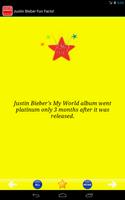 Justin Bieber Fun Facts! تصوير الشاشة 2