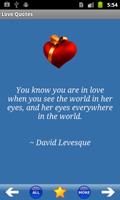 Love Quotes Plakat
