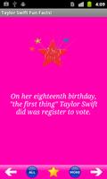 Taylor Swift Fun Facts! 海報