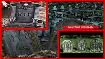 Creepy Halloween Tombstones Projects screenshot 2