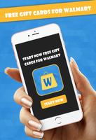 Free Gift Cards For Walmart الملصق
