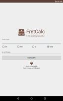 Fret Calculator 截图 2