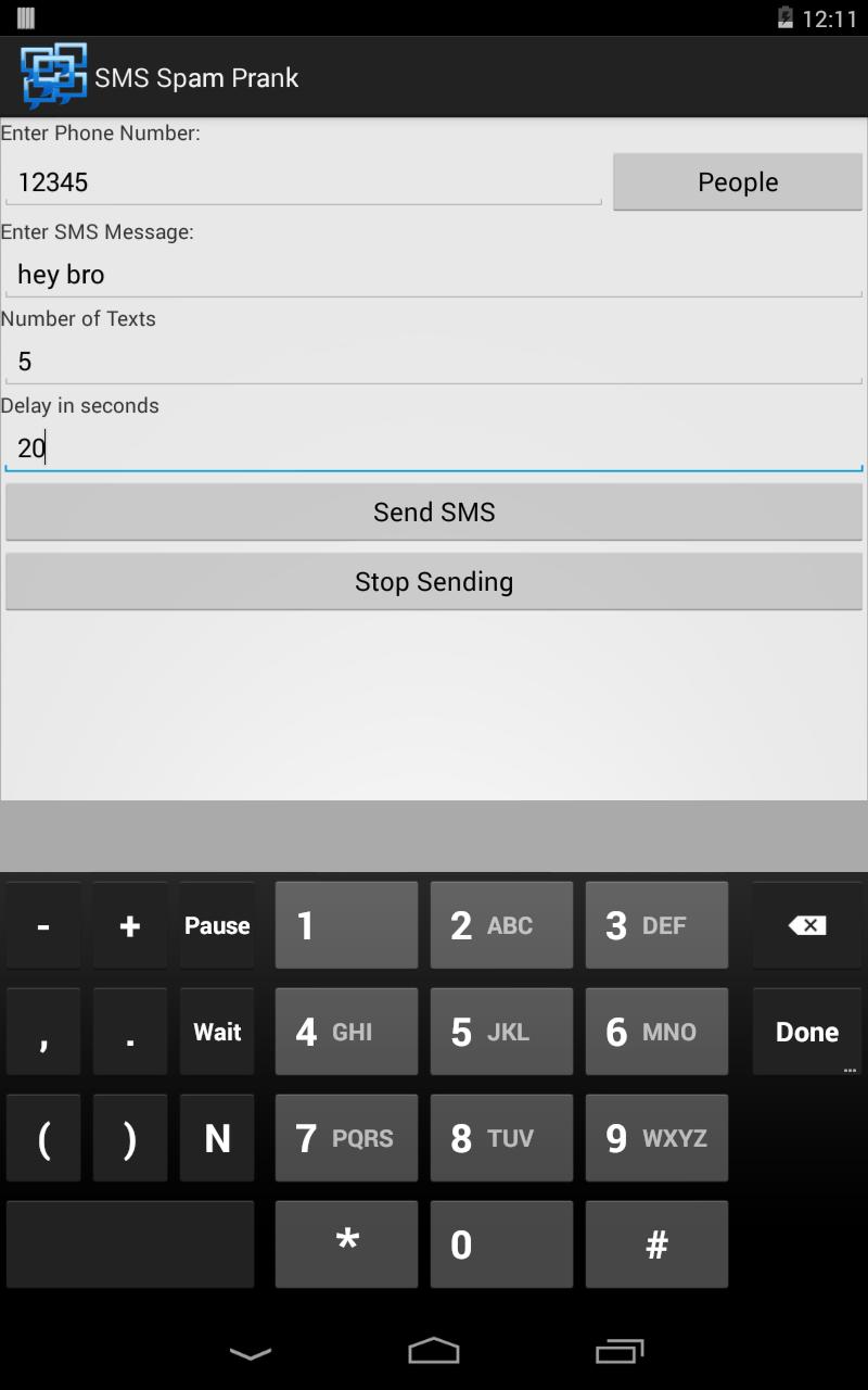 Multi Sms Sender Spammer Prank For Android Apk Download - roblox spamming download
