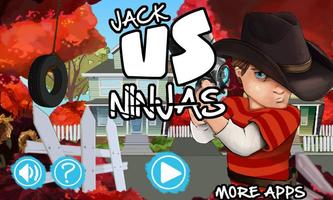 Jack Vs Ninjas: Adventure Game الملصق