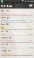 Wali SMS Theme: Leather Feel Affiche