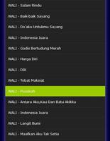 Lagu Wali Band Mp3 Terbaik capture d'écran 3