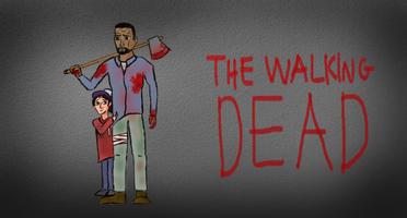 Fan Art Walking Dead Wallpapers Affiche