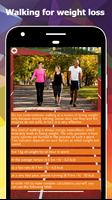 Walking workout for weight los poster