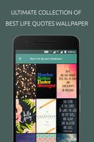 Best Life Quotes Wallpaper Plakat