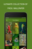 Frog Wallpaper Affiche