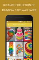 Rainbow Cake Wallpaper পোস্টার