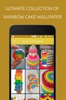 Rainbow Cake Wallpaper plakat