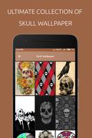 Skull Wallpaper Affiche