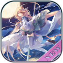 Anime Magic Girl & Moon Live Wallpaper APK