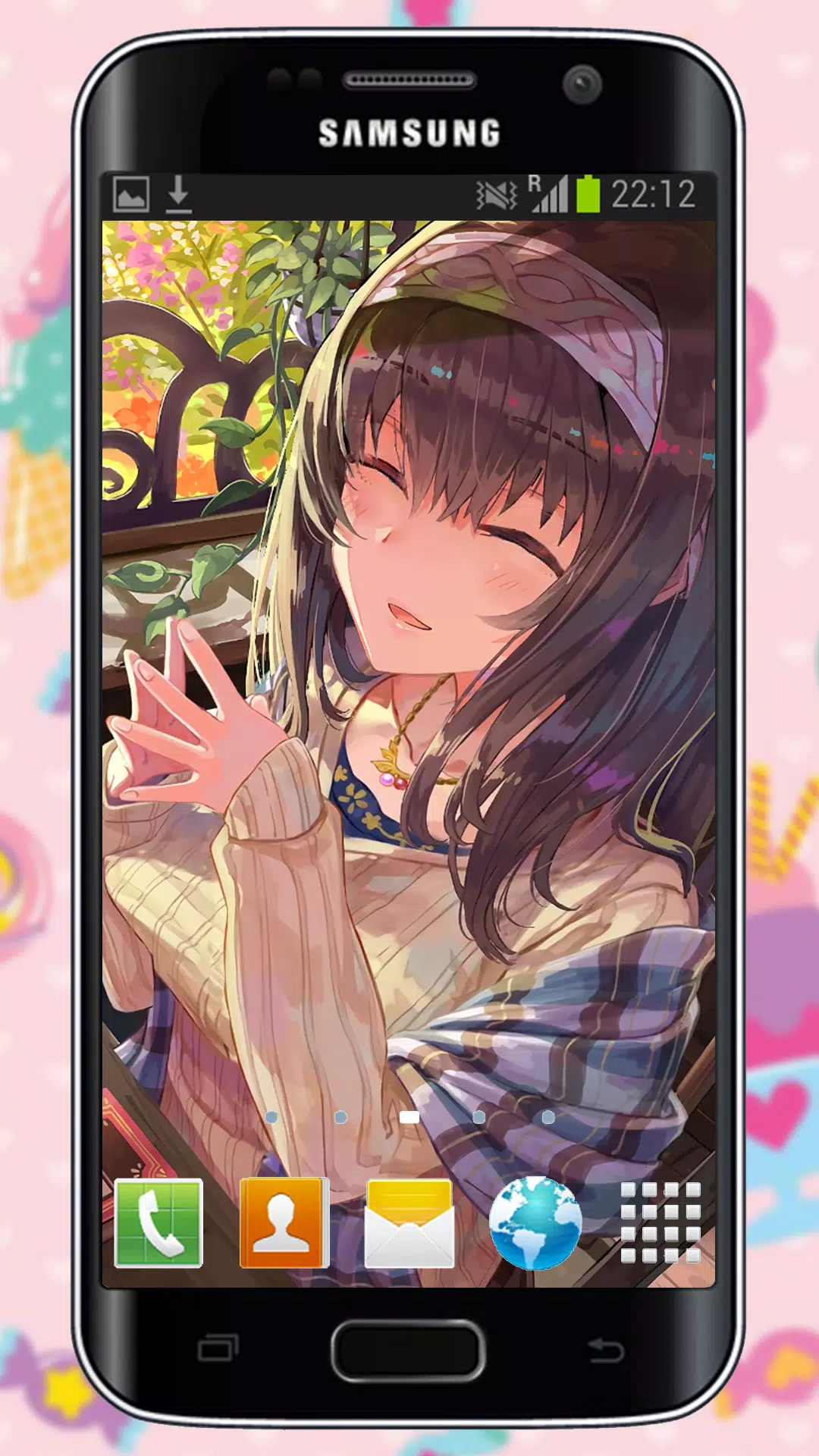 Art Anime Live Wallpaper Of Fumika Sagisawa 鷺沢文香 Apk For Android Download