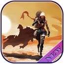 Sand Dune and Girl Live Wallpaper APK